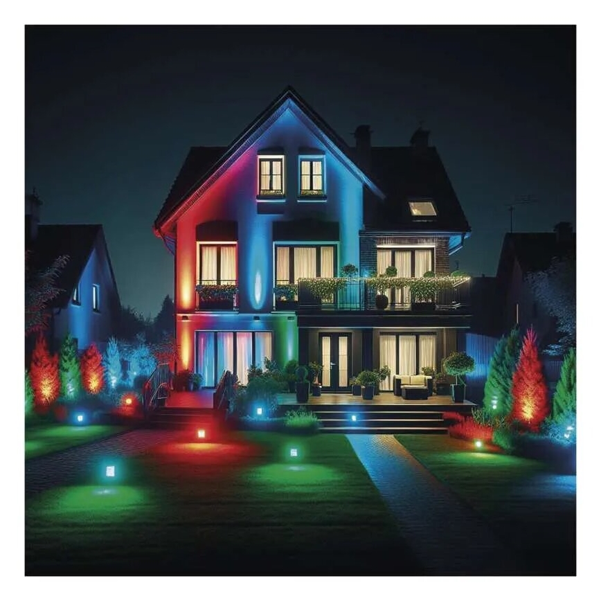LED RGB+CCT Himmennettävä kohdevalo GoSmart LED/50W/230V 3000-6500K IP65 Wi-Fi Tuya