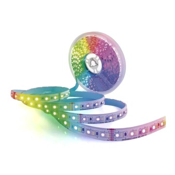 LED RGB+CCT Himmennettävä nauha GOSMART LED/21W/230V 5 m 2700-6500K IP44 Wi-Fi + kauko-ohjaus