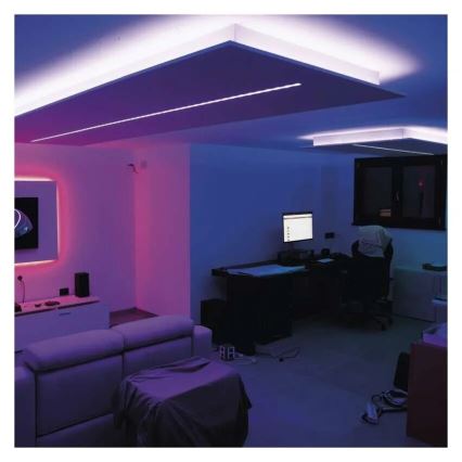 LED RGB+CCT Himmennettävä nauha GOSMART LED/11W/230V 2 m 2700-6500K IP44 Wi-Fi + kauko-ohjaus
