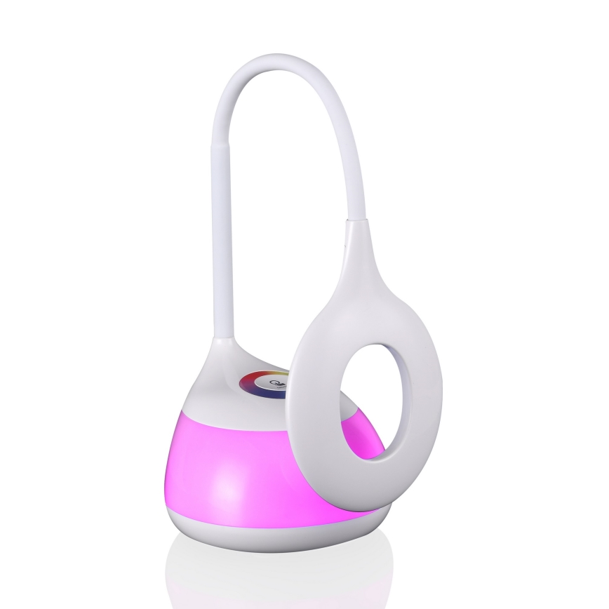 LED RGB Himmennettävä kosketuspöytävalaisin GALACTIC LED/5W/230V 1800 mAh