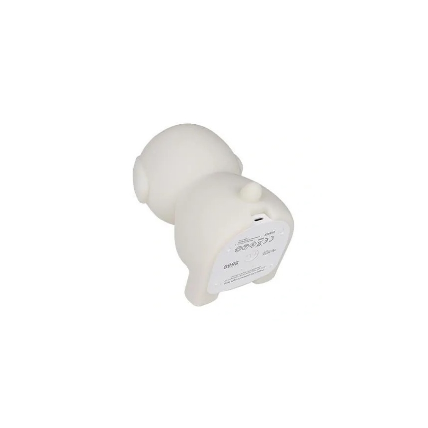 LED RGBW Himmennettävä ladattava lasten yövalo LED/2,5W/5V 3000K 1200 mAh koira