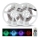 LED RGB himmennettävä nauha 2x5m LED / 4,8W / 230V + RC