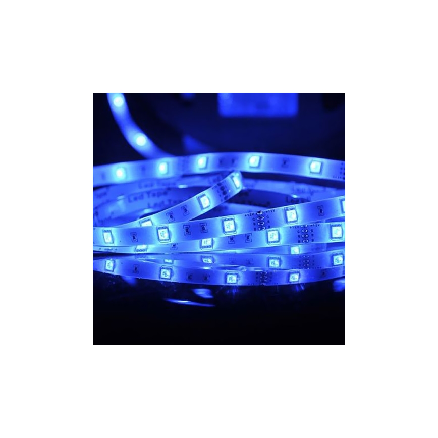 LED RGB Himmennettävä nauha 5m LED/18W/12V IP20 + kaukosäädin