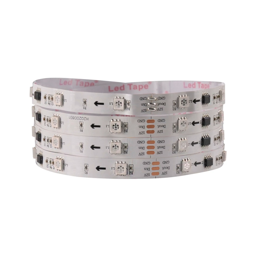 LED RGB Himmennettävä nauha MAGIC 2 m LED/12W/230V + kaukosäädin
