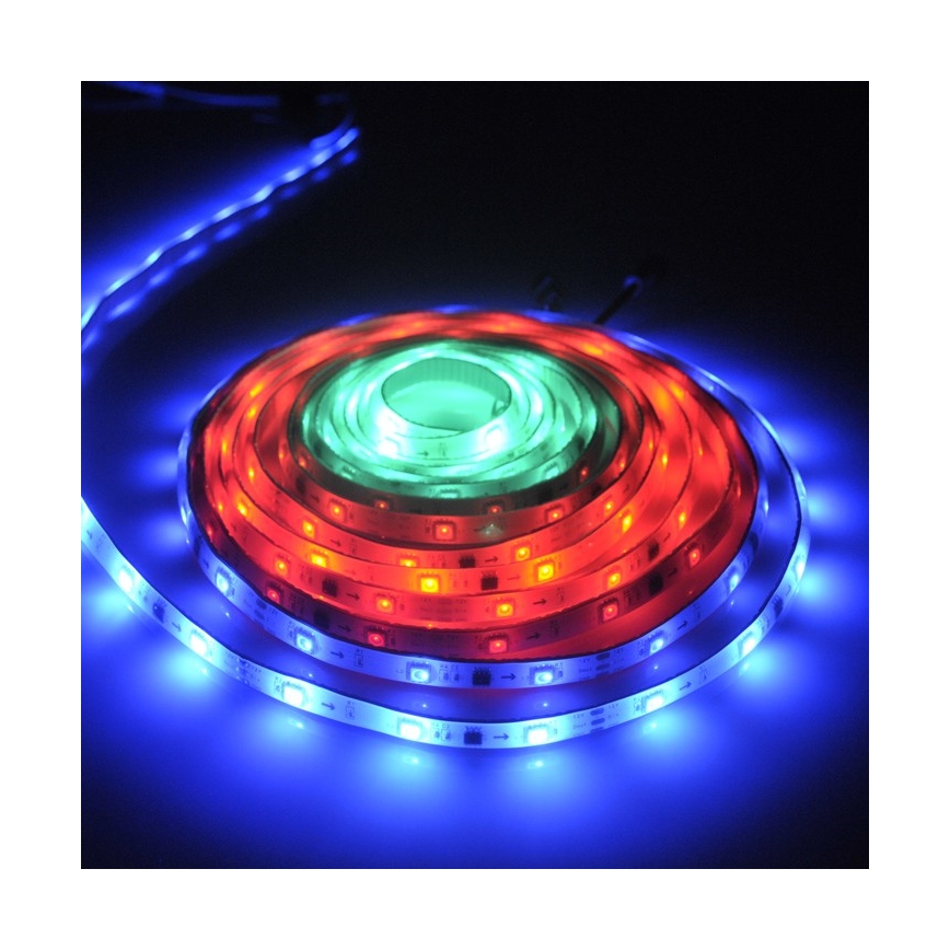 LED RGB Himmennettävä nauha MAGIC 5 m LED/24W/230V + kaukosäädin