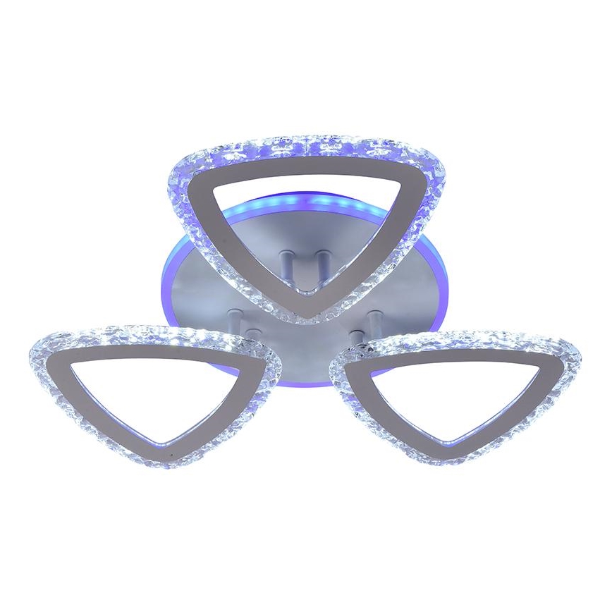 LED RGB Himmennettävä pinta-asennettava kattokruunu LED/45W/230V 3000-6500K + kaukosäädin