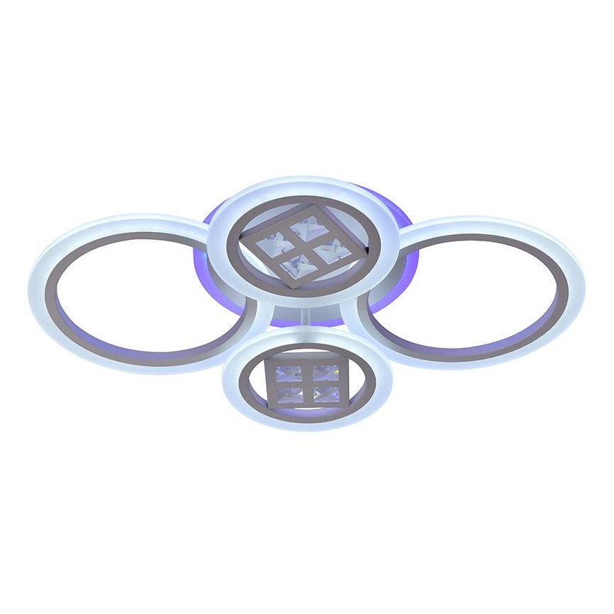 LED RGB Himmennettävä pinta-asennettava kattokruunu LED/50W/230V 3000-6500K + kaukosäädin