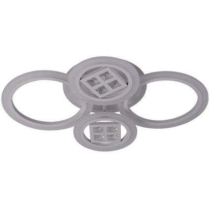 LED RGB Himmennettävä pinta-asennettava kattokruunu LED/50W/230V 3000-6500K + kaukosäädin