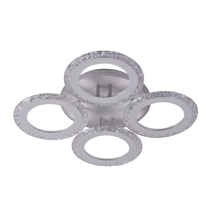 LED RGB Himmennettävä pinta-asennettava kattokruunu LED/55W/230V 3000-6500K + kaukosäädin