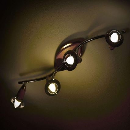 LED RGB himmennettävä polttimo E14 / 3,5 W / 230 V 6400K + RC
