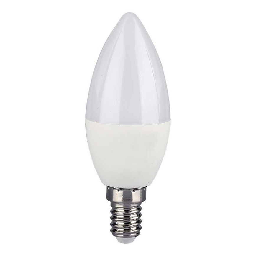 LED RGB himmennettävä polttimo E14/4,8W/230V 4000K + kaukosäädin