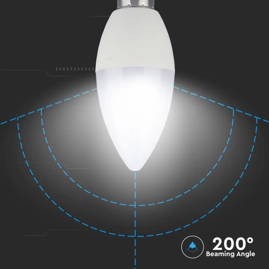 LED RGB himmennettävä polttimo E14/4,8W/230V 4000K + kaukosäädin
