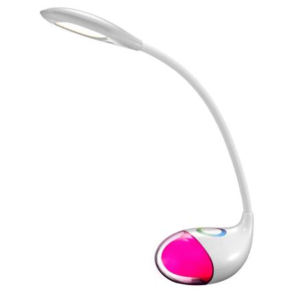 LED RGB Himmennettävä pöytävalaisin LED/6W/230V
