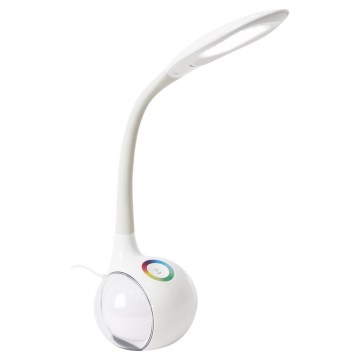 LED RGB Himmennettävä pöytävalaisin LED/7W/230V valkoinen