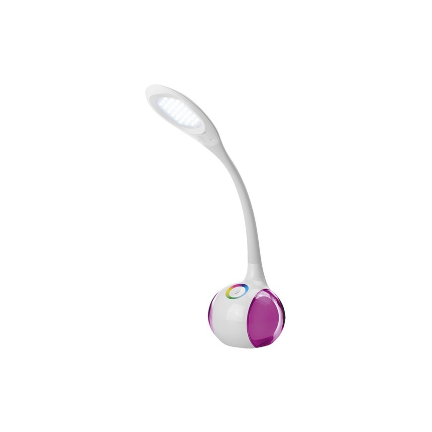 LED RGB Himmennettävä pöytävalaisin LED/7W/230V valkoinen