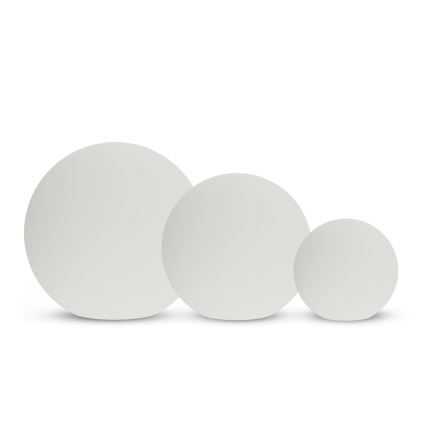 LED RGB Himmennettävä ulko lamppu GLOBO 1xE27/8,5W/230V halkaisija 30 cm IP44 + kauko-ohjaus