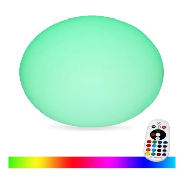 LED RGB himmennettävä ulkovalaisin LED / 1W / 230V 20cm IP67 + RC