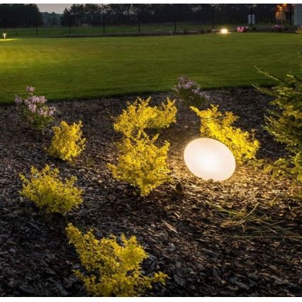 LED RGB Himmennettävä ulkovalaisin LED / 1W / 230V 28cm IP67 + RC
