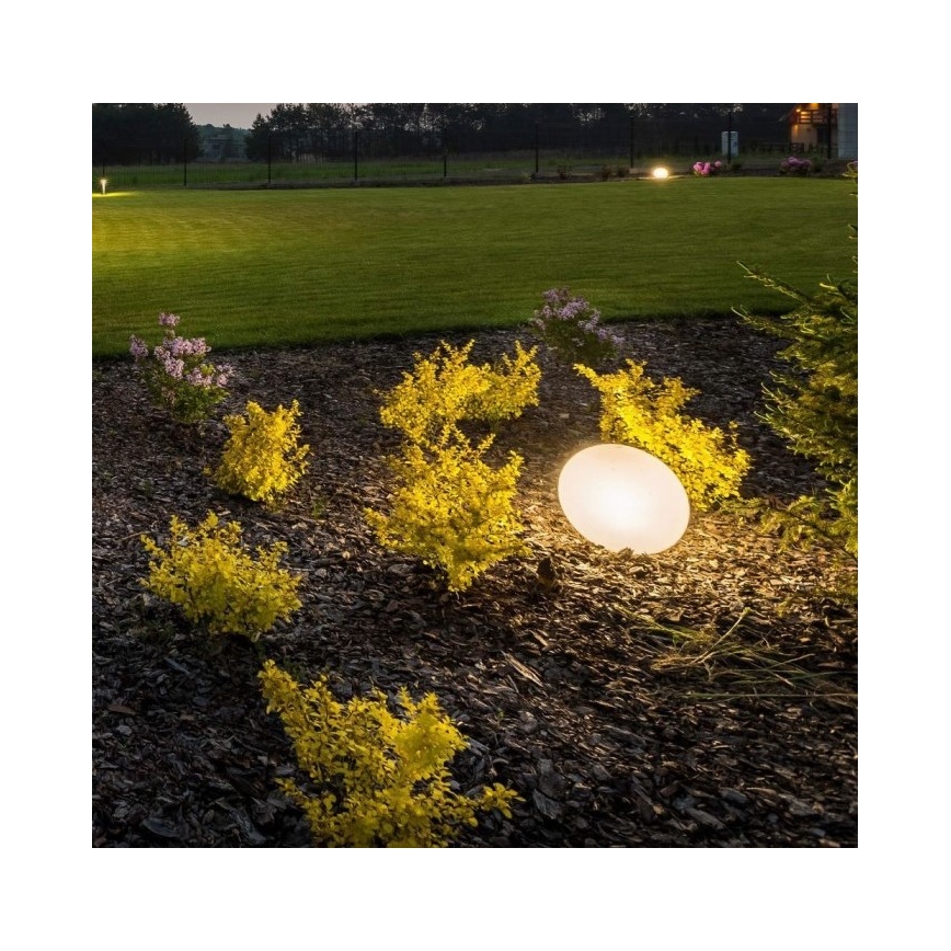 LED RGB Himmennettävä ulkovalaisin LED / 1W / 230V 28cm IP67 + RC