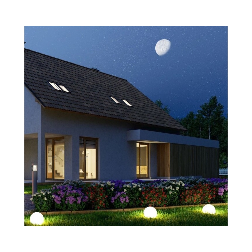 LED RGB himmennettävä ulkovalaisin LED / 1W / 230V 30cm IP67