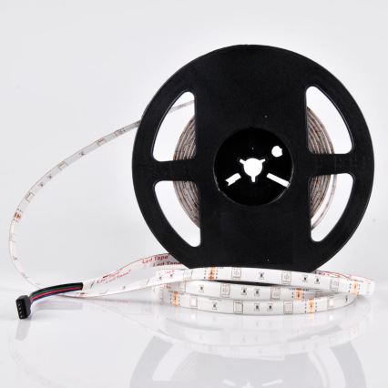 LED RGB Himmennettävä ulkovalo 5m LED/14W/12V IP65 + kaukosäädin