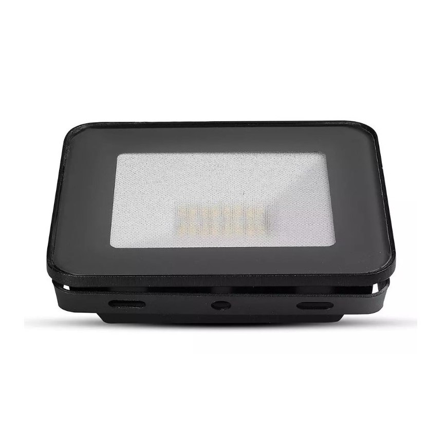 LED RGB himmennettävä Valonheitin LED/20W/230V IP65 musta