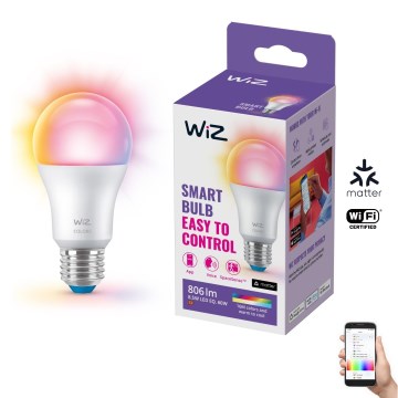 LED-RGB-himmennyslamppu A60 E27/8,5W/230V 2200-6500K Wi-Fi - WiZ