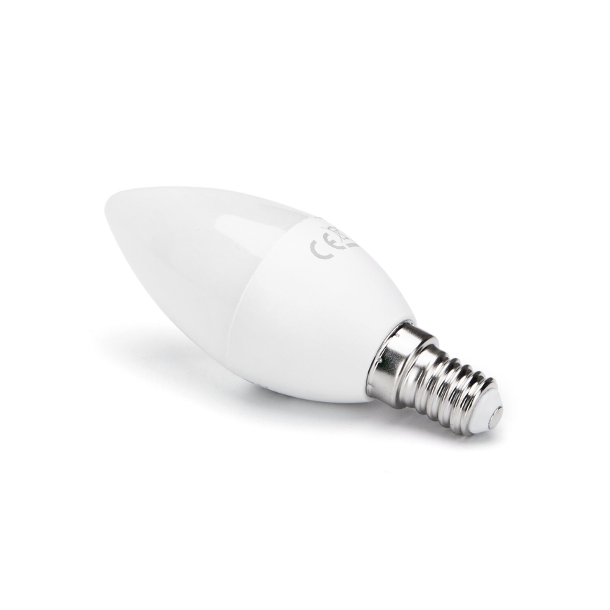 LED-RGB-himmennyslamppu E14/4,8W/230V 3000K + kauko-ohjaus - Aigostar