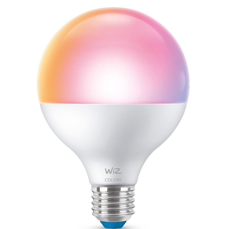 LED-RGB-himmennyslamppu G95 E27/11W/230V 2200-6500K Wi-Fi - WiZ