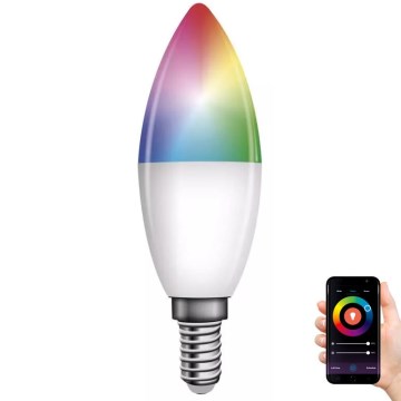 LED-RGB-himmennyslamppu GoSmart E14/4,8W/230V 2700-6500K Wi-Fi Tuya