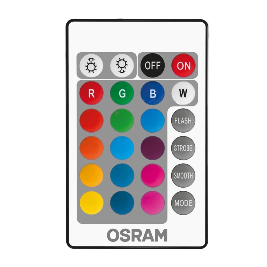 LED-RGB-himmennyslamppu RETROFIT E14/4,5W/230V 2700K + Kauko-ohjaus - Osram