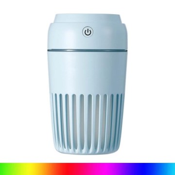 LED RGB Ilmankostutin 300 ml LED/2W/5V sininen