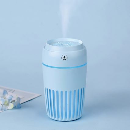 LED RGB Ilmankostutin 300 ml LED/2W/5V sininen