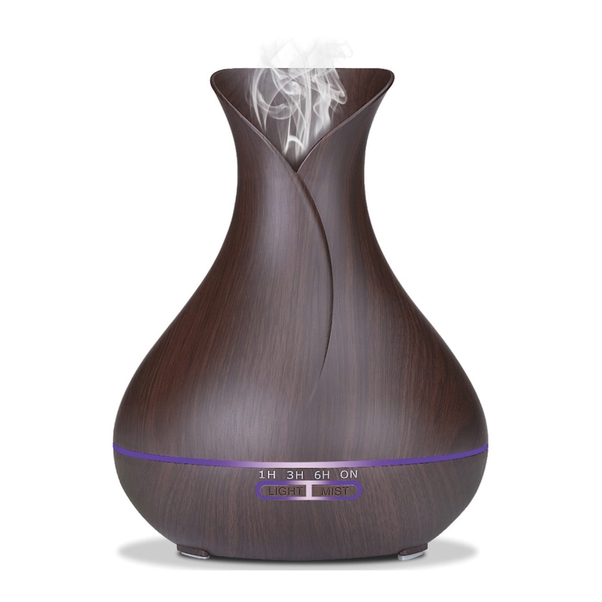 LED RGB -ilmankostutin ja ilma-ionisaattori 400 ml