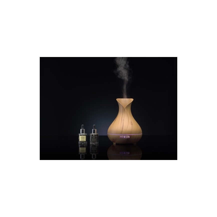 LED RGB -ilmankostutin ja ilma-ionisaattori 400 ml