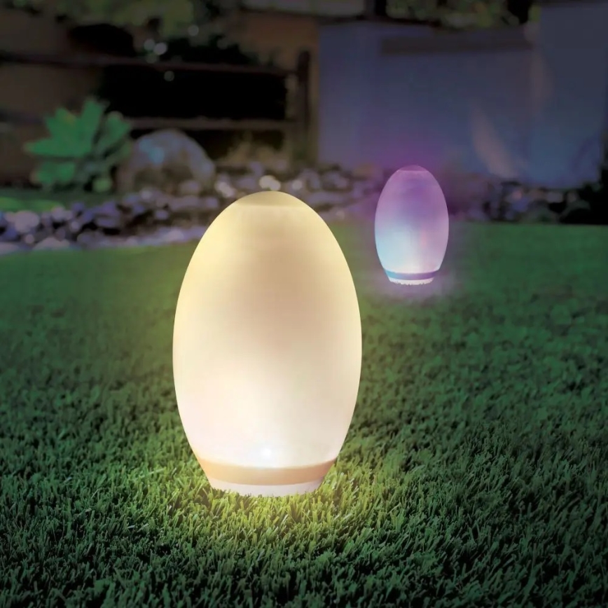 LED RGB -koristeellinen aurinkokennovalaisin 0,2W / 1xAA IP44