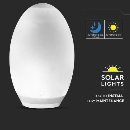 LED RGB -koristeellinen aurinkokennovalaisin 0,2W / 1xAA IP44