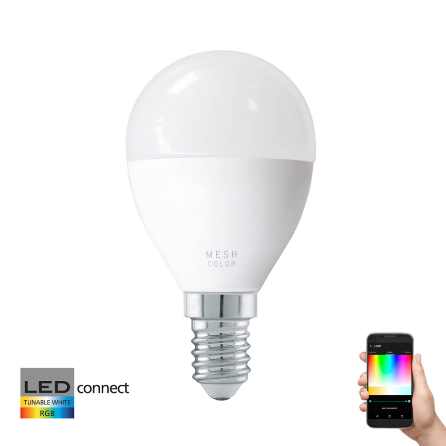LED RGB polttimo CONNECT P50 E14/5W/230V 2700K - Eglo 11672