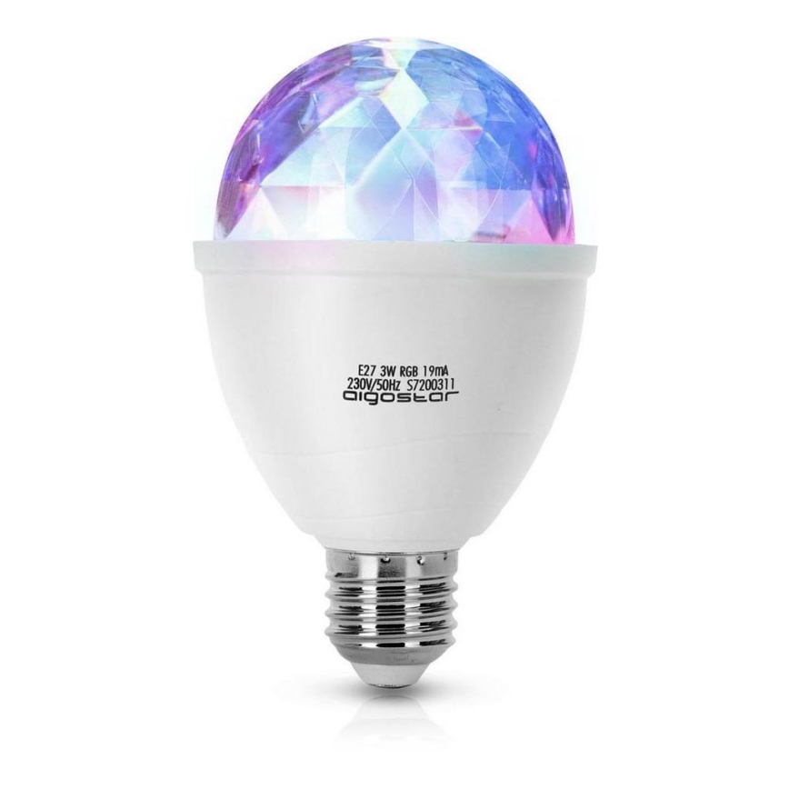 LED RGB Polttimo E27/3W/230V - Aigostar