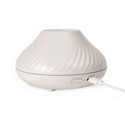 LED RGB Tuoksudiffuuseri liekki jäljitelmällä LED/6,5W/5V 130ml valkoinen