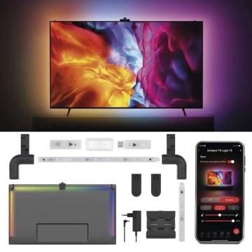 LED RGBIC Nauha kohteelle TV GoSmart LED/24W/230V 75“