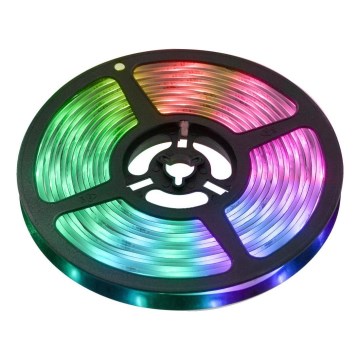 LED RGBW Älykäs himmennettävä nauha 5m LED/230V 2700-6500K Wi-Fi Tuya + kauko-ohjaus