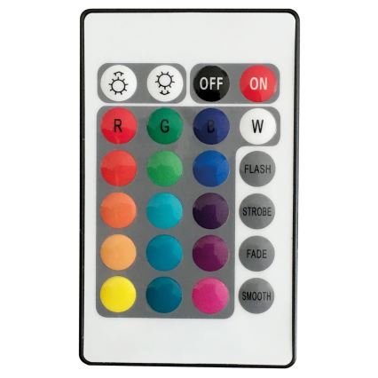 LED RGBW Aurinkolamppu BALL LED/1,2V halkaisija 40 cm IP65 + kauko-ohjaus