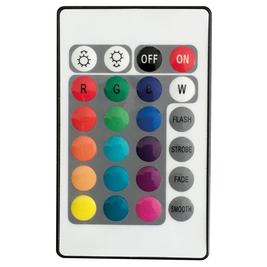 LED RGBW Aurinkolamppu BALL LED/1,2V halkaisija 40 cm IP65 + kauko-ohjaus