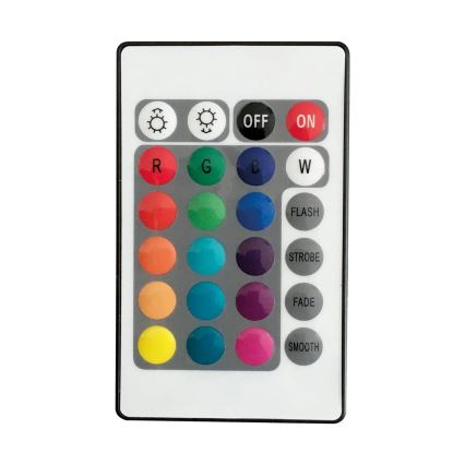 LED RGBW Aurinkolamppu BALL LED/3,7V 1500 mAh halkaisija 50 cm IP65 + kauko-ohjaus