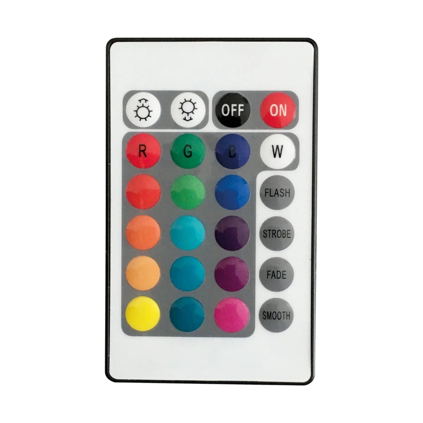 LED RGBW Aurinkolamppu BALL LED/3,7V 1500 mAh halkaisija 50 cm IP65 + kauko-ohjaus