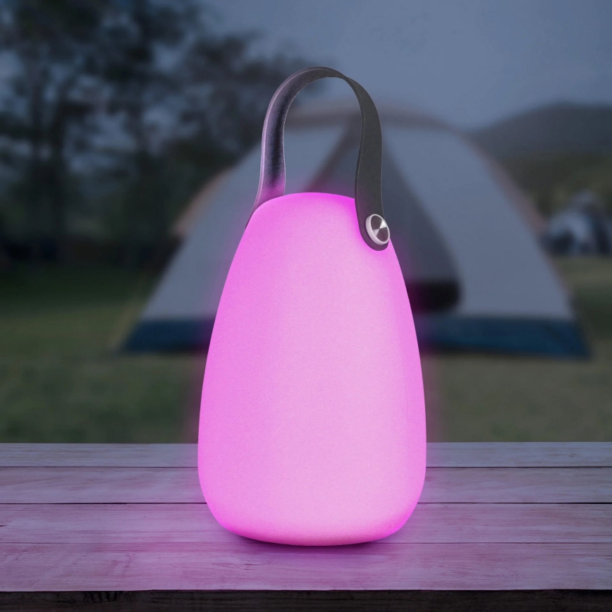 LED RGBW Aurinkovalo CANARIA LED/2W/1,2V 400 mAh IP44 valkoinen
