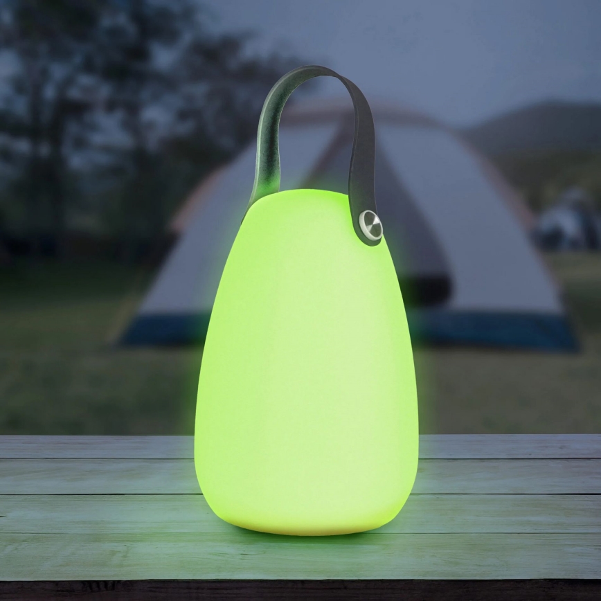 LED RGBW Aurinkovalo CANARIA LED/2W/1,2V 400 mAh IP44 valkoinen