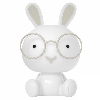 LED RGBW Himmennettävä children's yö pieni lamppu LED/2,5W/230V kani valkoinen