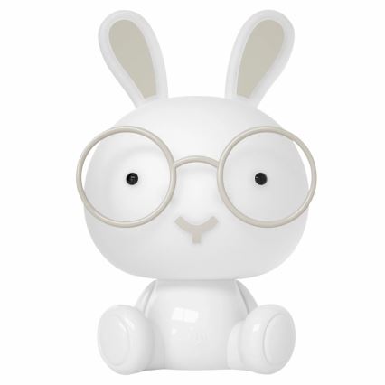 LED RGBW Himmennettävä children's yö pieni lamppu LED/2,5W/230V kani valkoinen
